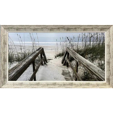 Walkway To The Beach Framed Art