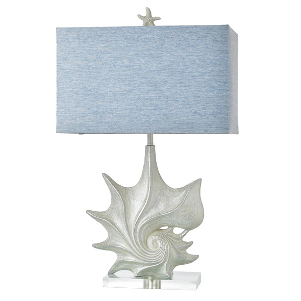 Acrylic White Shell Table Lamp