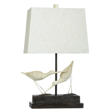 Sandpipers on Sand Table Lamp