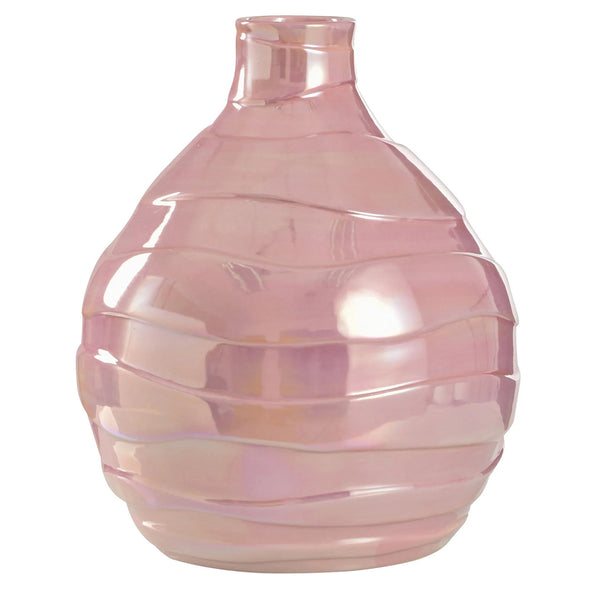 Pearlescent Pink Vase