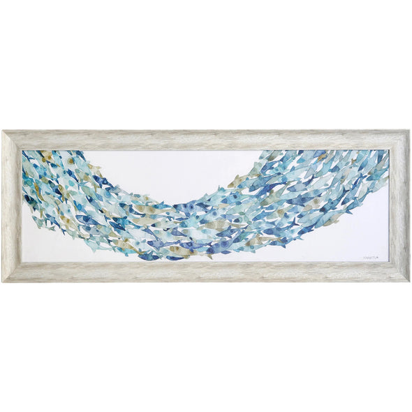 School of Fish Framed Art