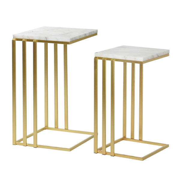 Nested Set of Marble Top Tables