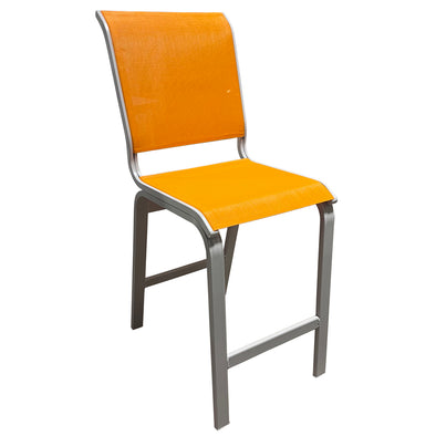 Armless Balcony Chair in Tangerine