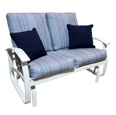 Belle Isle Double Glider in Chambray