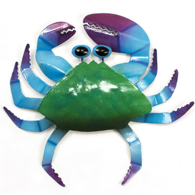 Multi Color Crab Metal Art