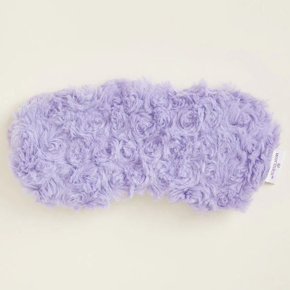 Curly Purple Warmies Eye Mask