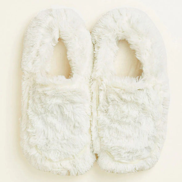 Cream Warmies Slippers