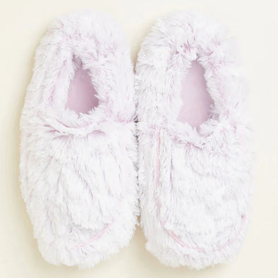 Marshmallow Purple Warmies Slippers