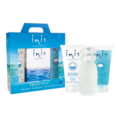 Inis Travel Pack with 85ml Gel & Lotion