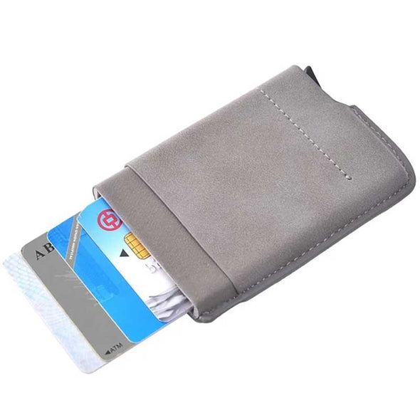 Grey Card Blocker RFID Auto Wallet