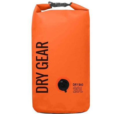 Orange Waterproof 20L Day Pack Dry Gear