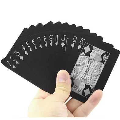 Black Waterproof Card Deck