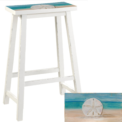 Sand Dollar Bar Height 29"  Barstool