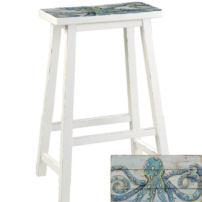 Oswald Octopus Bar Height 29"  Barstool