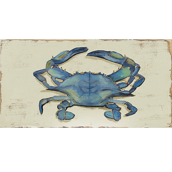 Carolina Blue Crab Bar Height 29"  Barstool