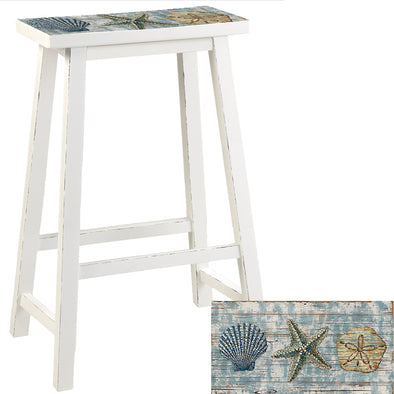 Shell Trio Bar Height 29"  Barstool